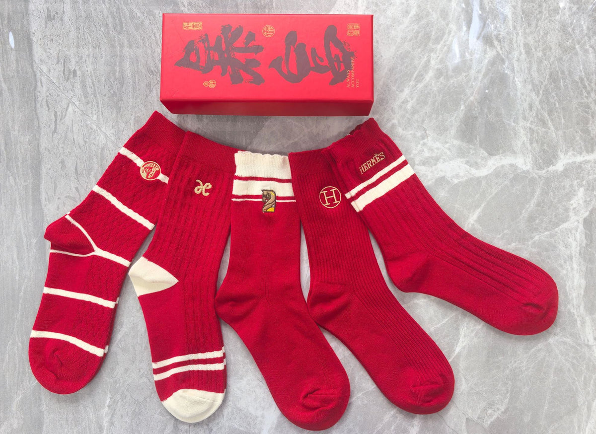 Cotton Short Socks - 5-Pair Pack