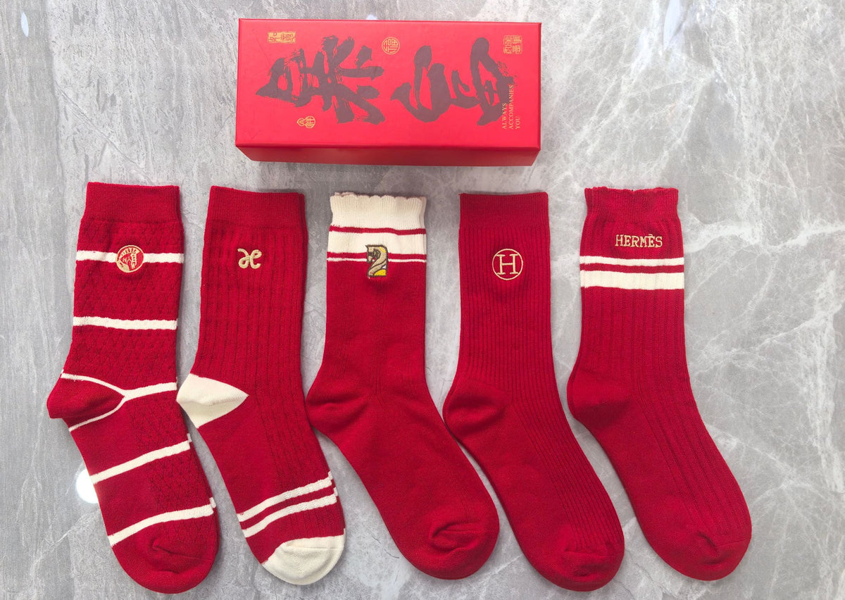 Cotton Short Socks - 5-Pair Pack