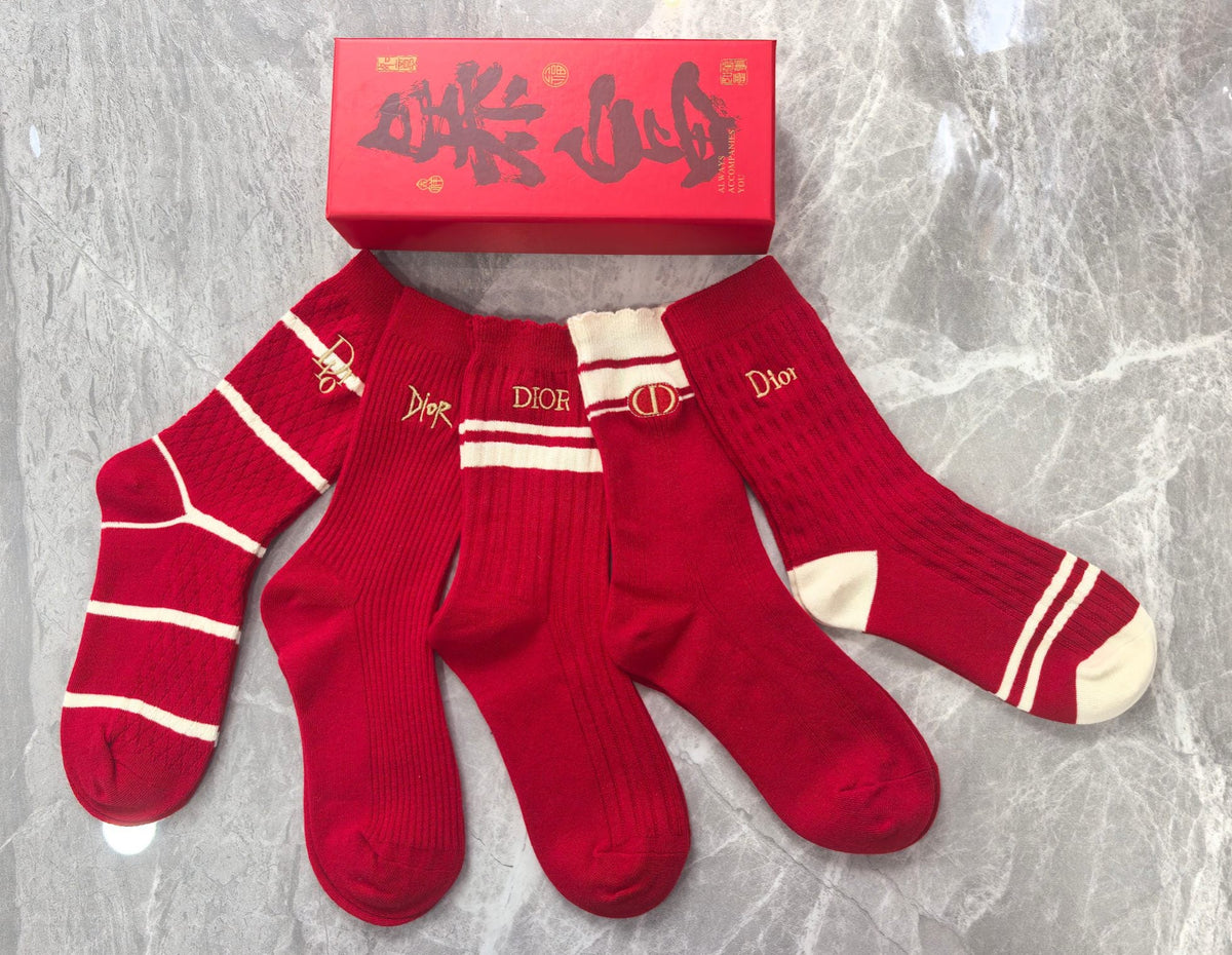 Cotton Short Socks - 5-Pair Pack