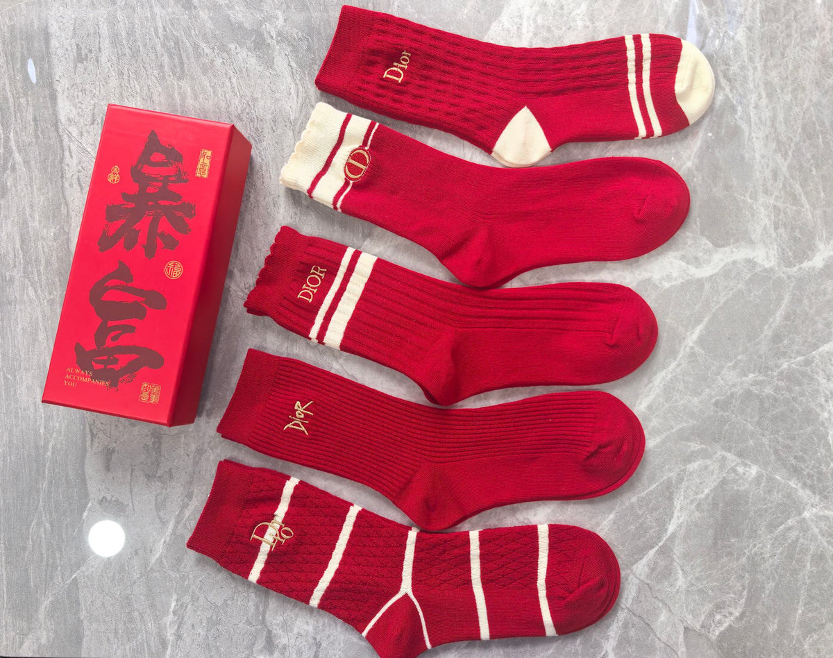 Cotton Short Socks - 5-Pair Pack