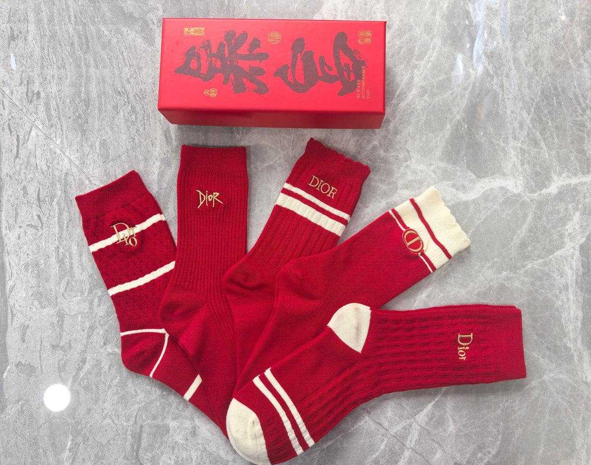 Cotton Short Socks - 5-Pair Pack