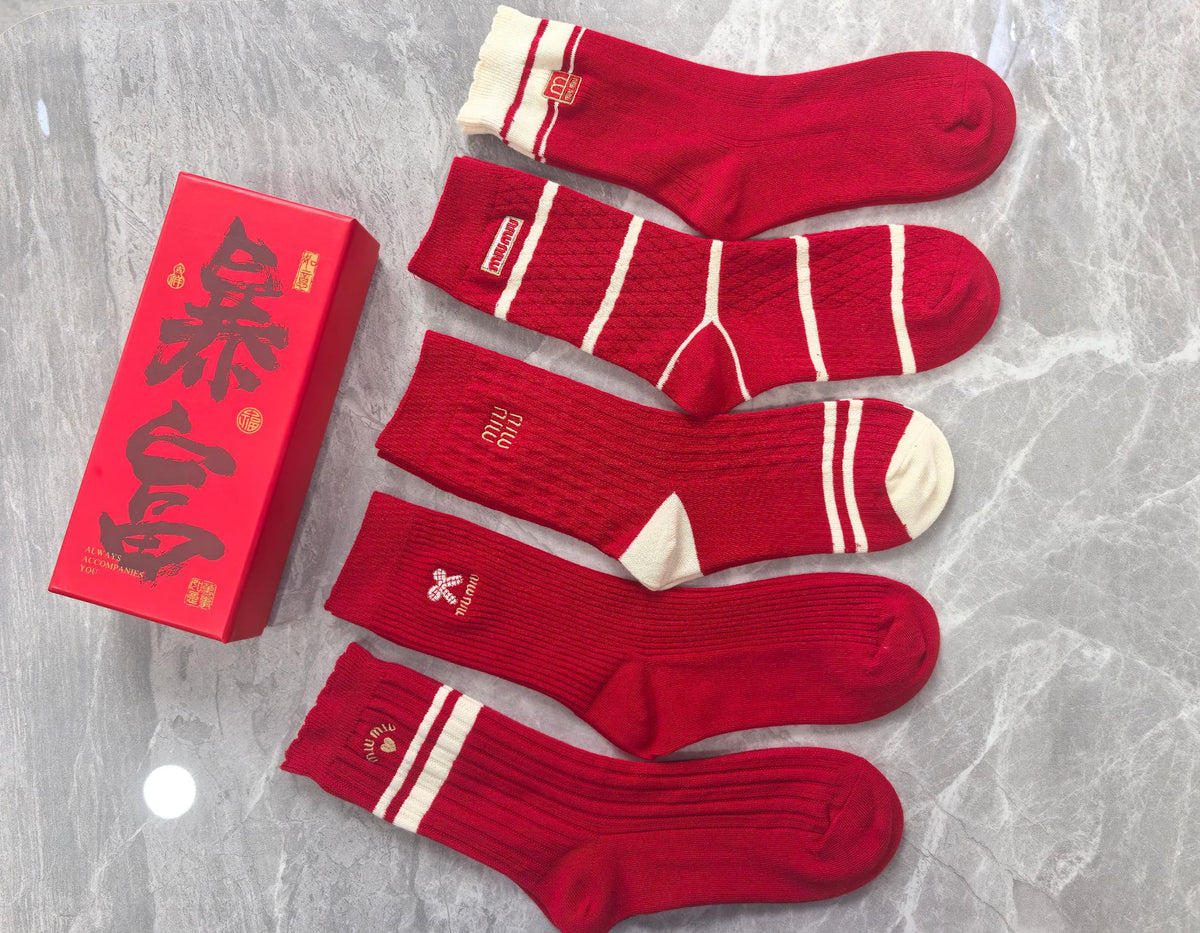 Cotton Short Socks - 5-Pair Pack