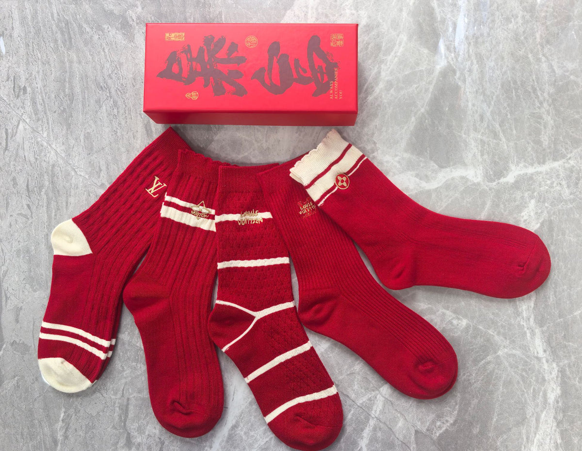 Cotton Short Socks - 5-Pair Pack