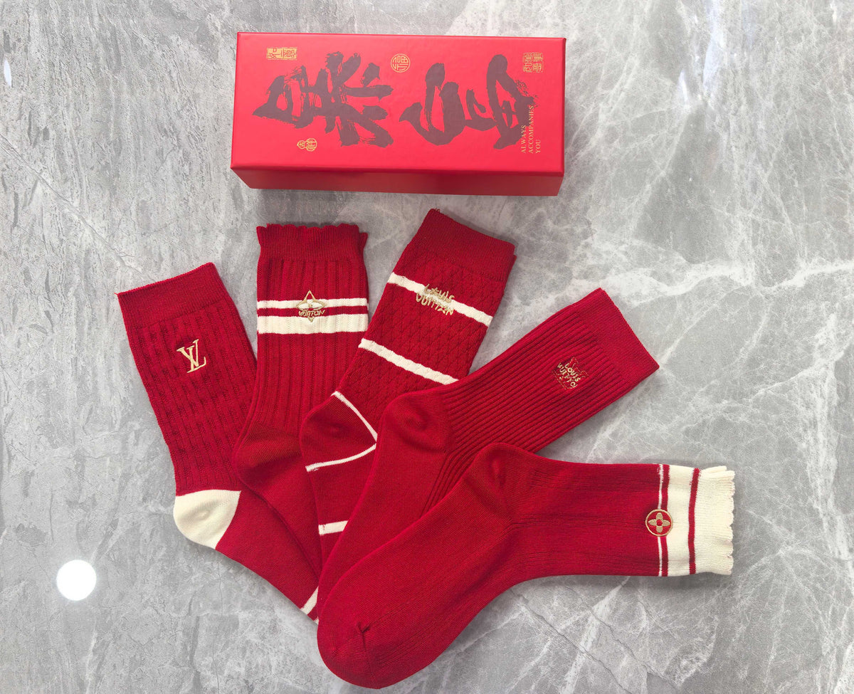 Cotton Short Socks - 5-Pair Pack