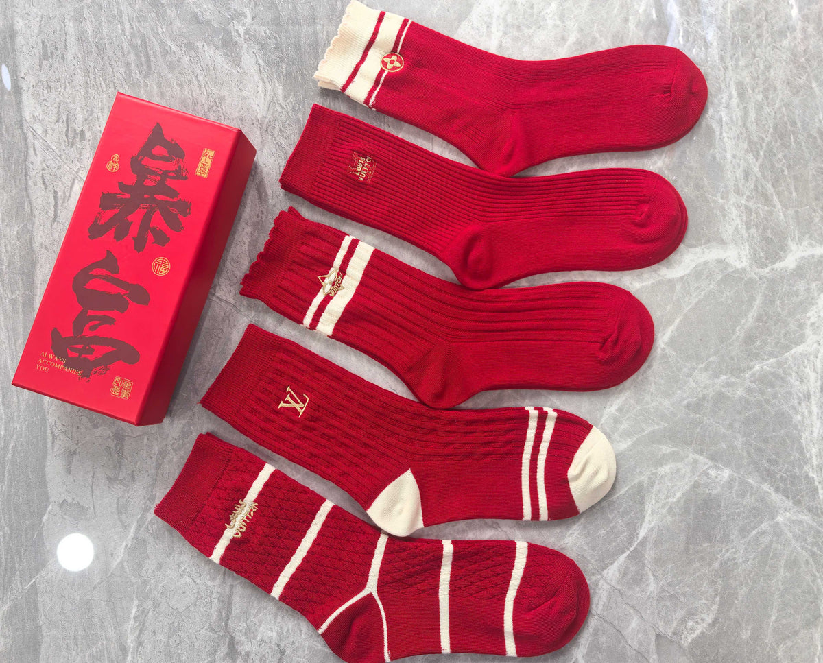 Cotton Short Socks - 5-Pair Pack