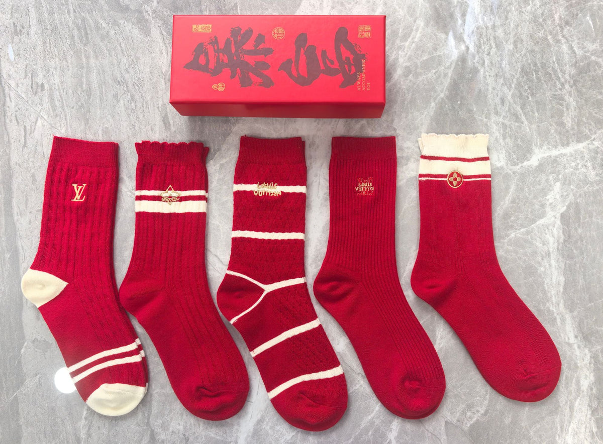 Cotton Short Socks - 5-Pair Pack