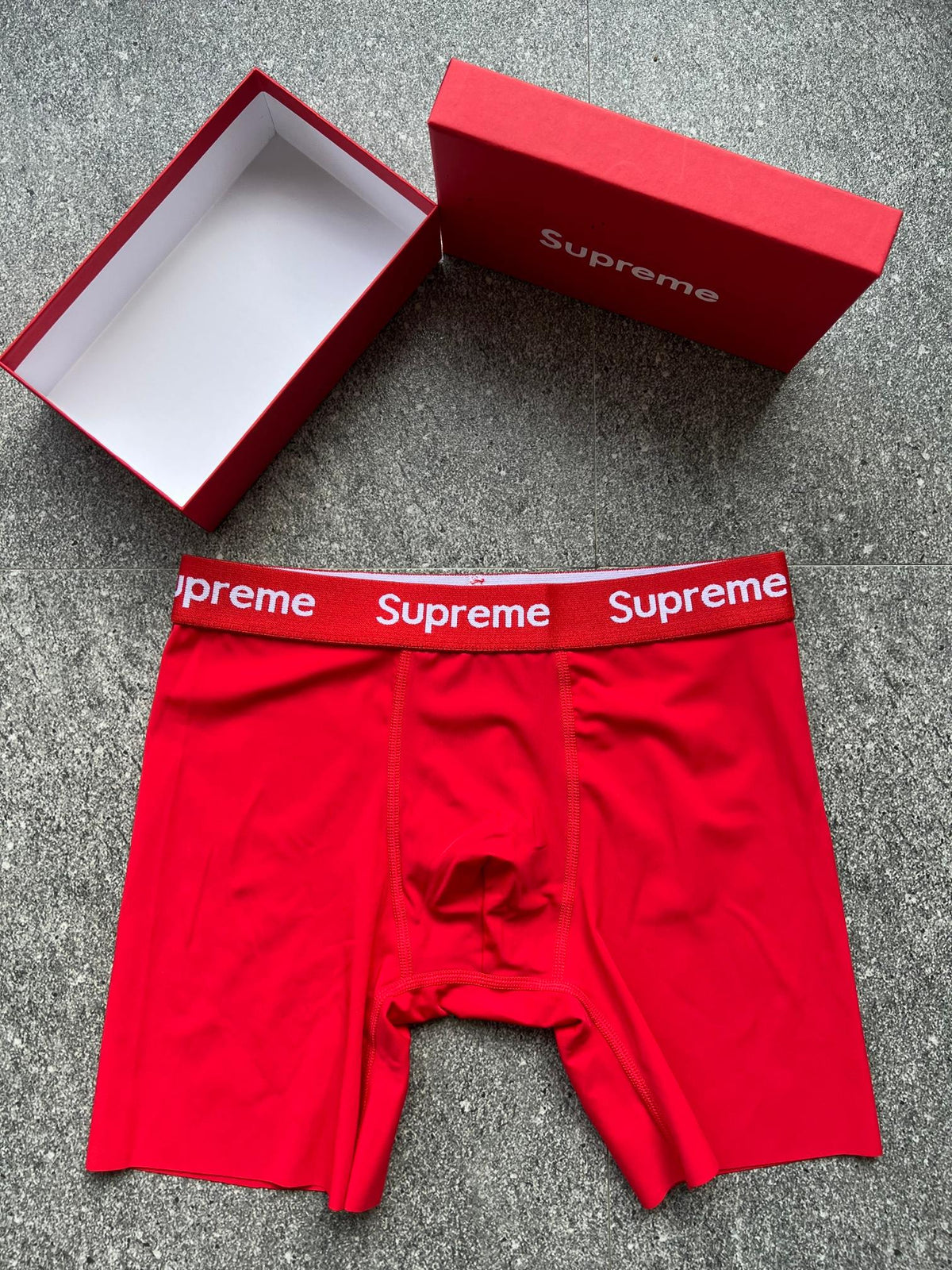 Supreme Pastel Colour Tonal Waistbands Men's Boxer Briefs - 3-Piece Box
