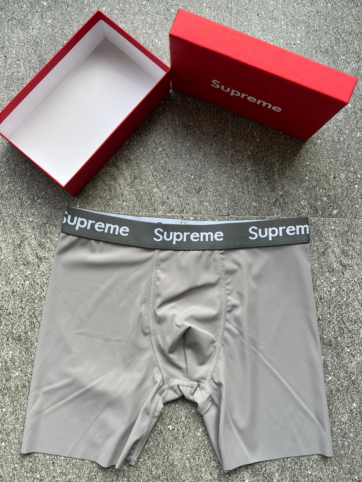Supreme Pastel Colour Tonal Waistbands Men's Boxer Briefs - 3-Piece Box