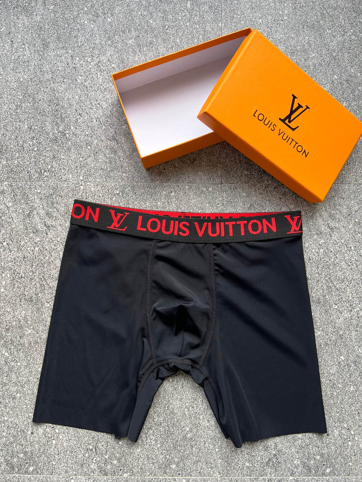 Louis Vuitton Logo Waistbands Men's Boxer Briefs - 3-Piece Box