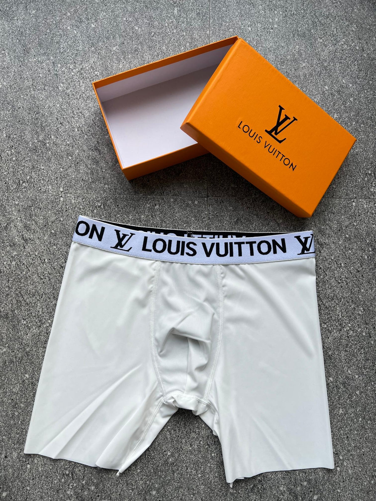 Louis Vuitton Logo Waistbands Men's Boxer Briefs - 3-Piece Box