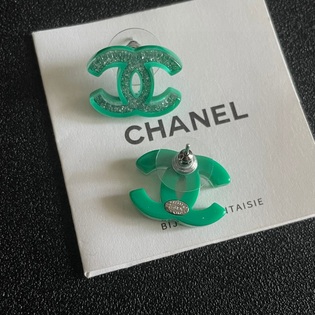 Martin Graham stud earrings in polished metal-tone – main product view