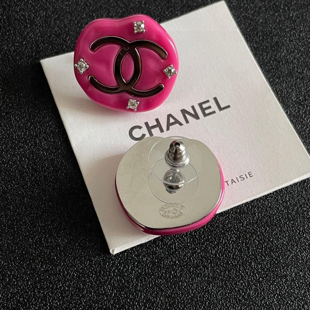 Martin Graham stud earrings in polished metal-tone – main product view