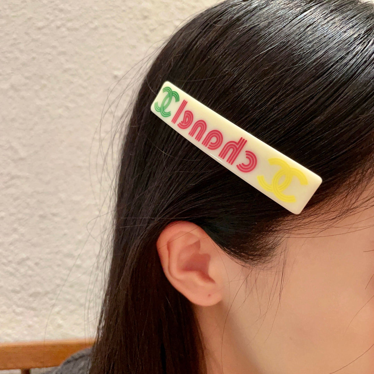 Martin Graham hair accessory in polished metal-tone – front product view