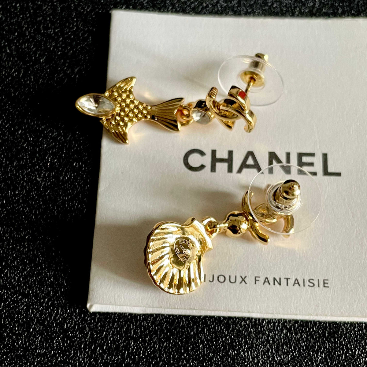 Martin Graham earrings in polished metal-tone – main product view
