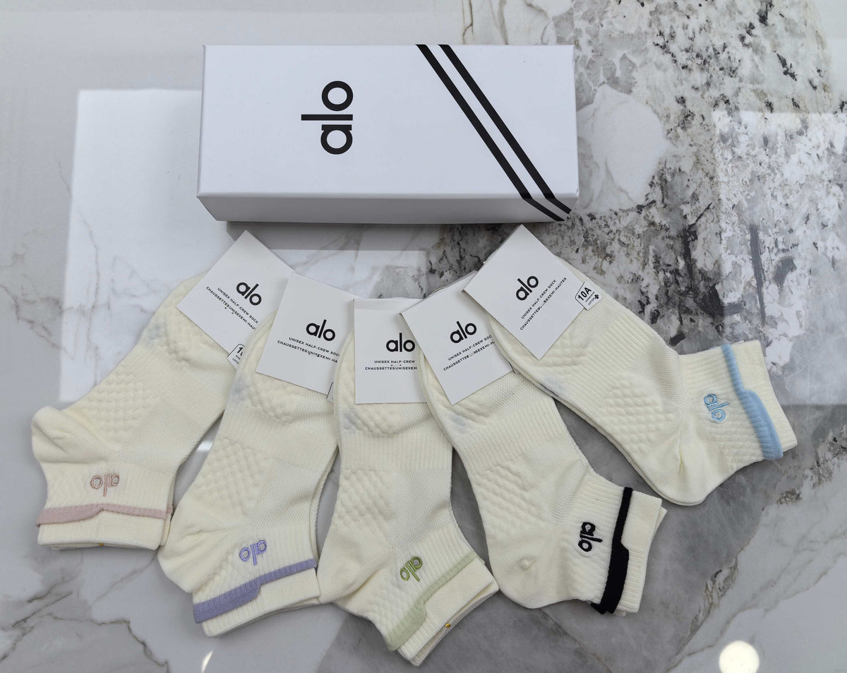 Cotton Short Socks - 5-Pair Pack
