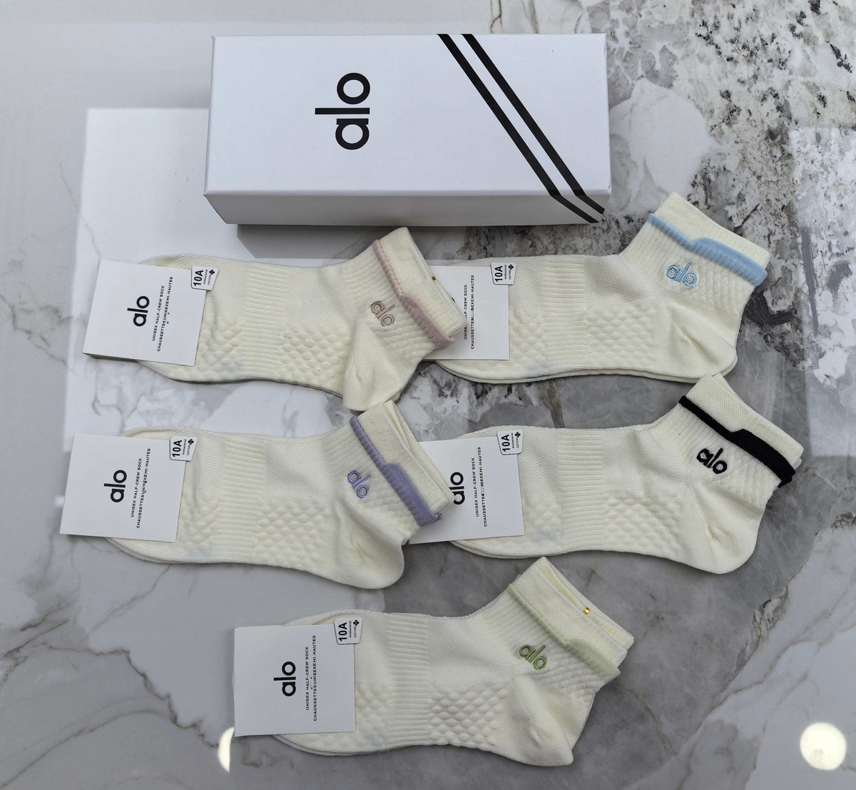 Cotton Short Socks - 5-Pair Pack