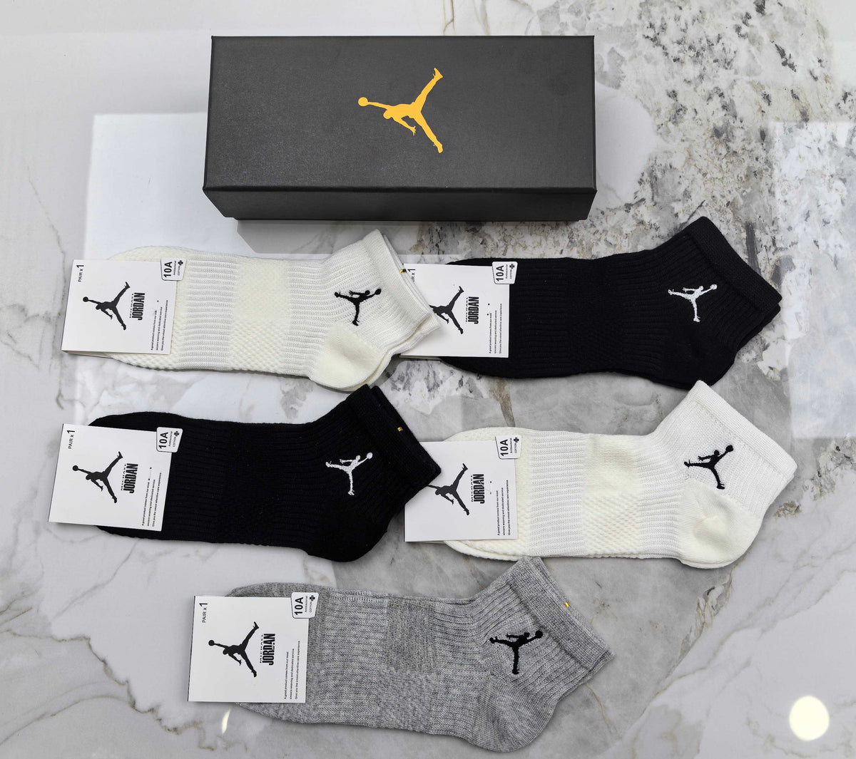 Jordan Cotton Short Socks - 5-Pair Pack