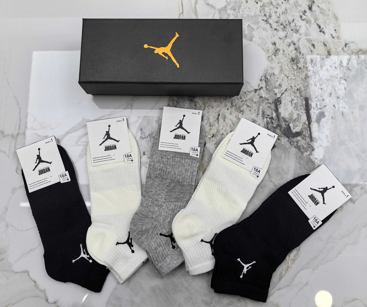 Jordan Cotton Short Socks - 5-Pair Pack