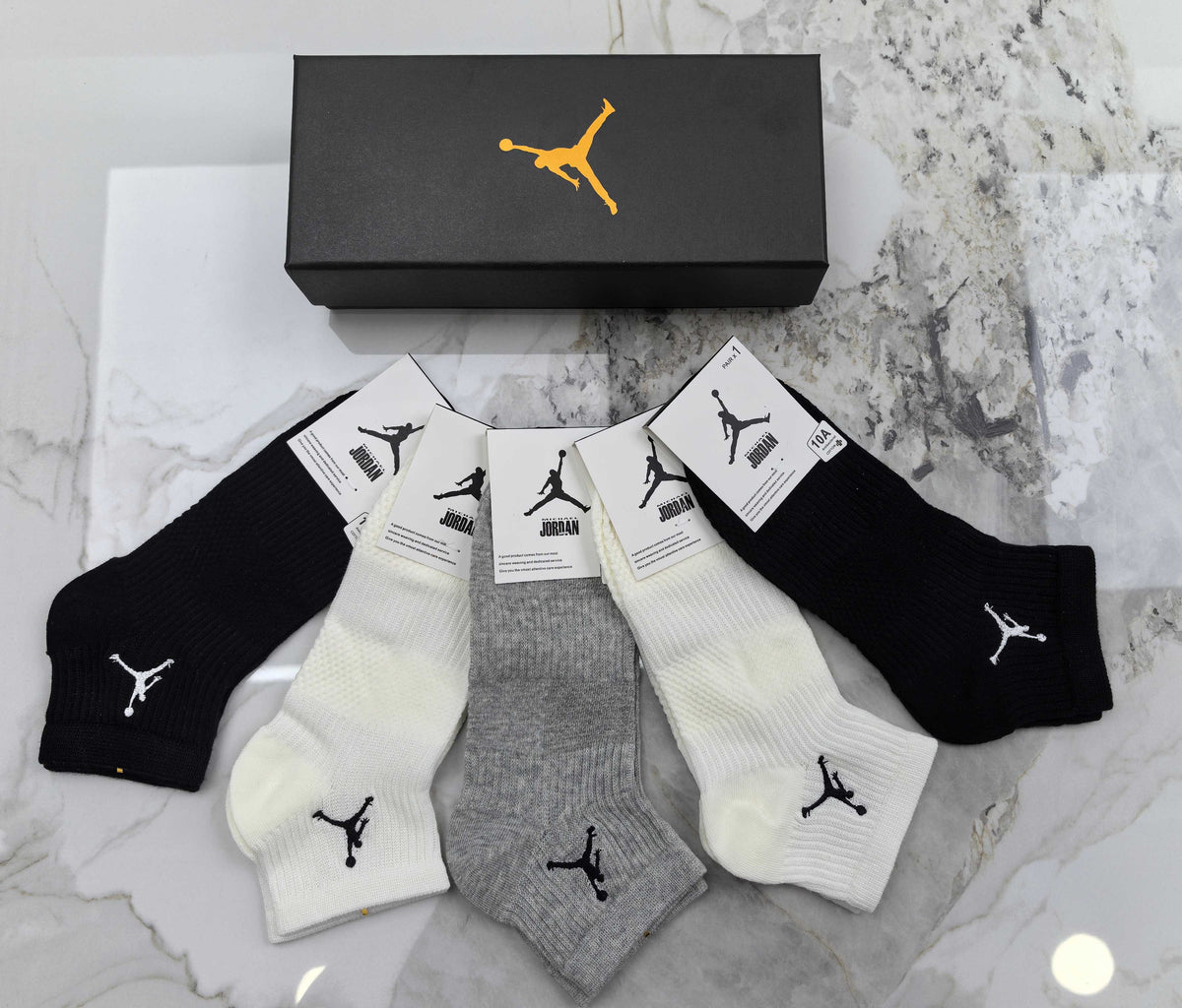 Jordan Cotton Short Socks - 5-Pair Pack