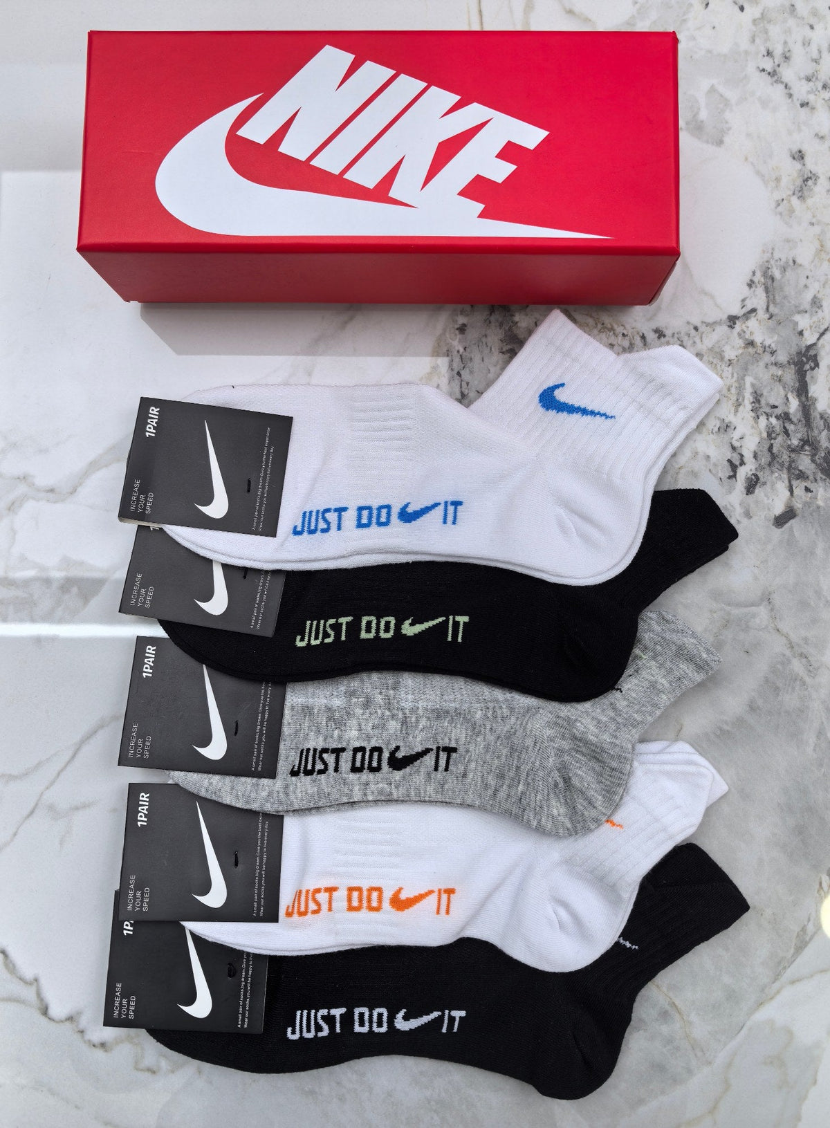 Nike Cotton Socks - 5-Pair Pack