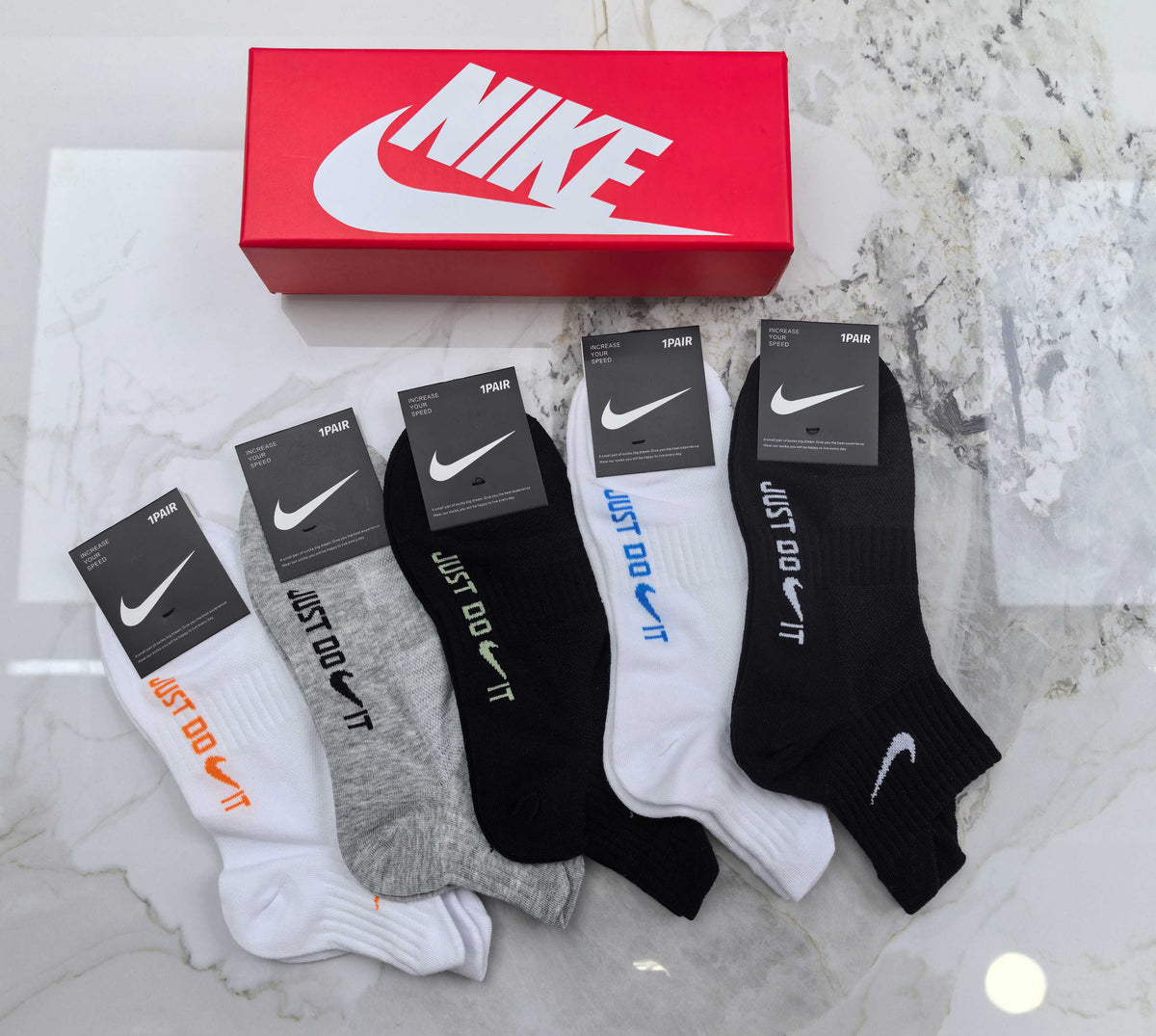 Nike Cotton Socks - 5-Pair Pack