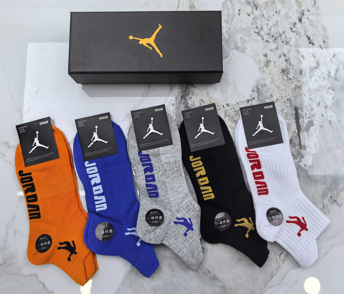 Jordan Cotton Socks - 5-Pair Pack