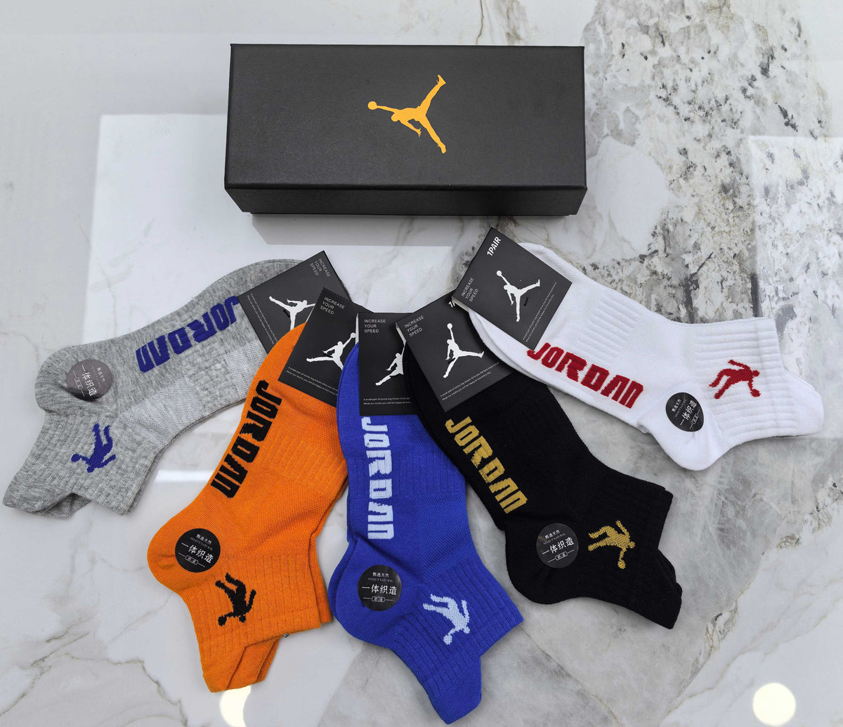 Jordan Cotton Short Socks - 5-Pair Pack