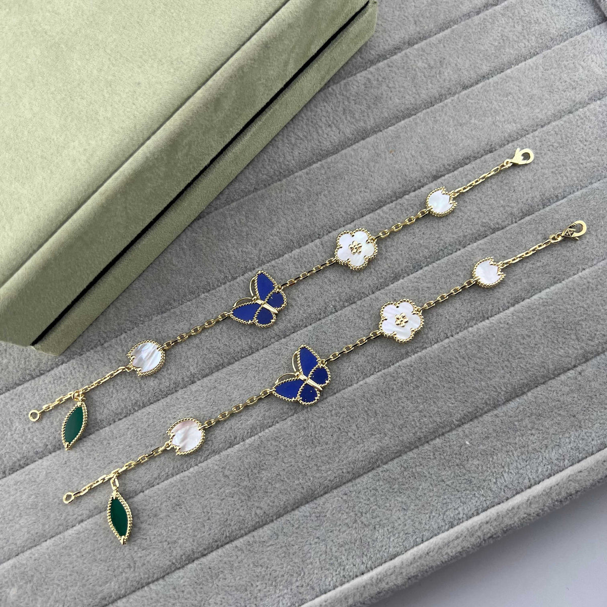 Martin Graham bracelet in polished metal-tone – detail view