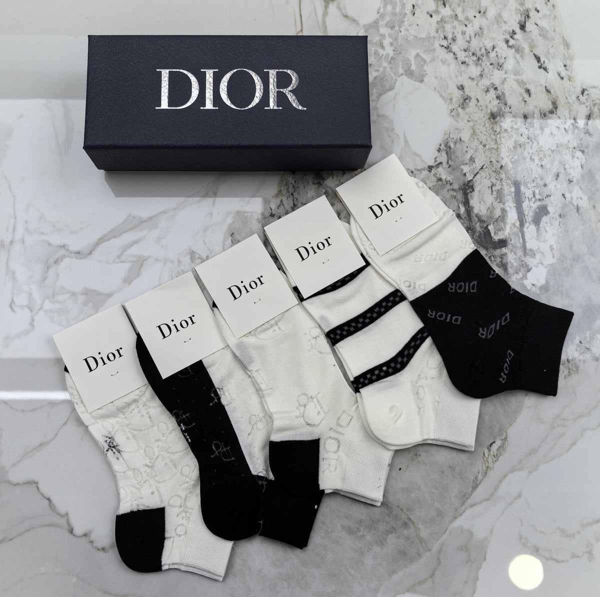 Dior Modal Socks – 5-Pair Pack