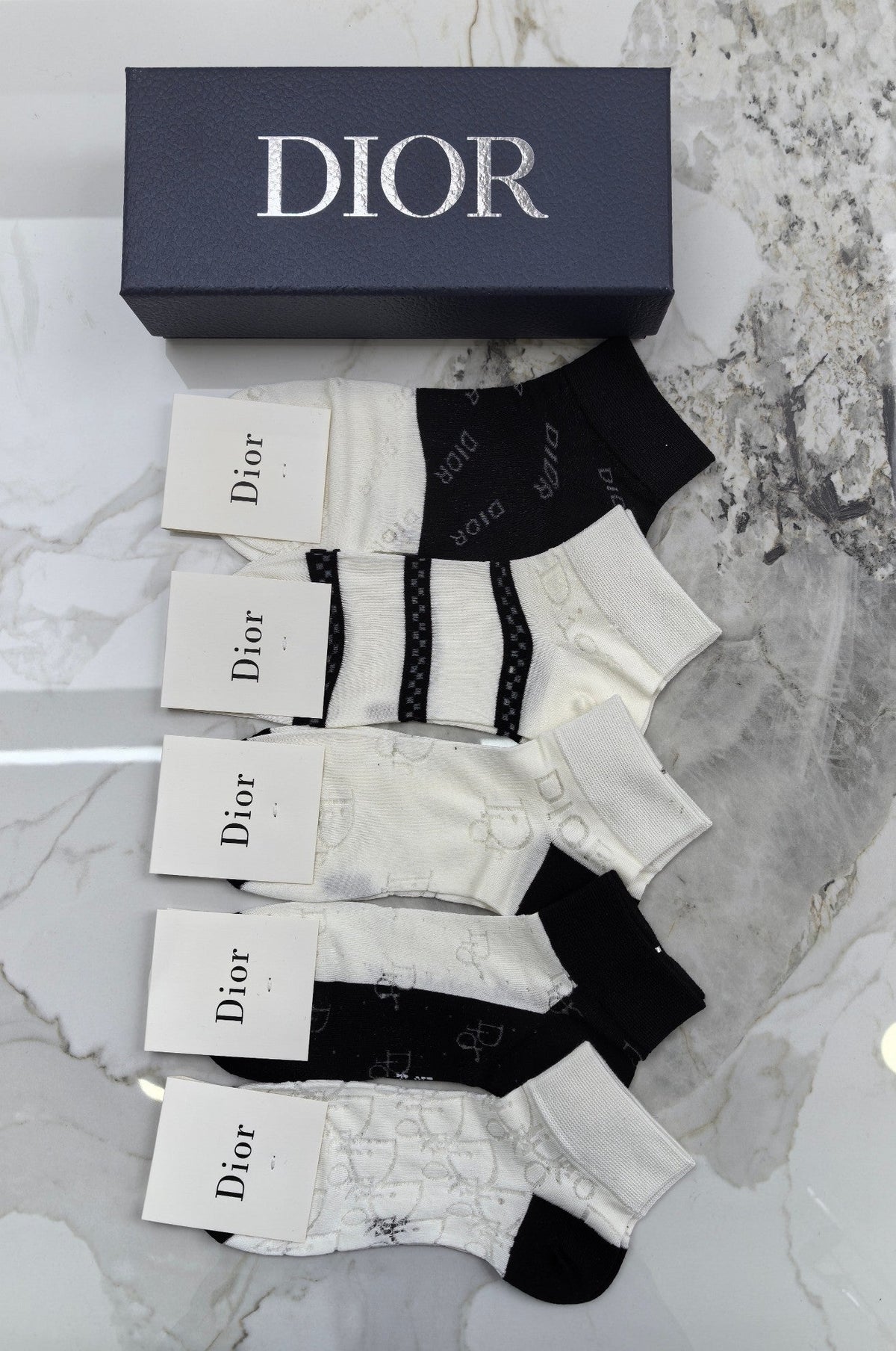 Dior Modal Socks – 5-Pair Pack