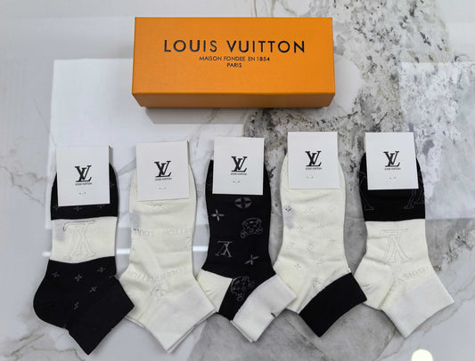Louis Vuitton Modal Socks - 5-Pair Set