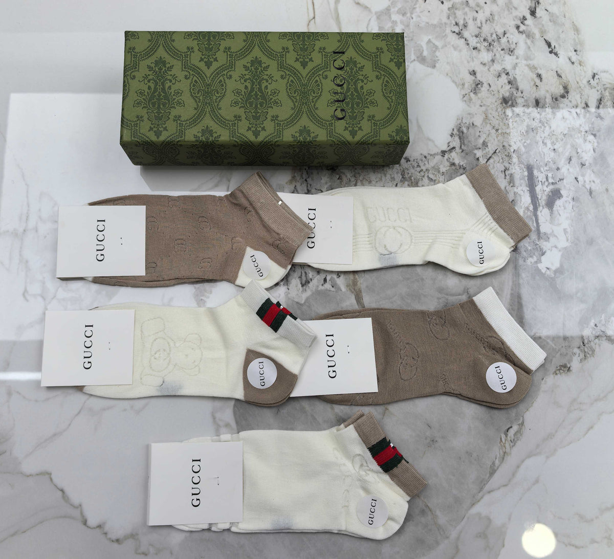 Gucci Modal Socks – 5-Pair Pack