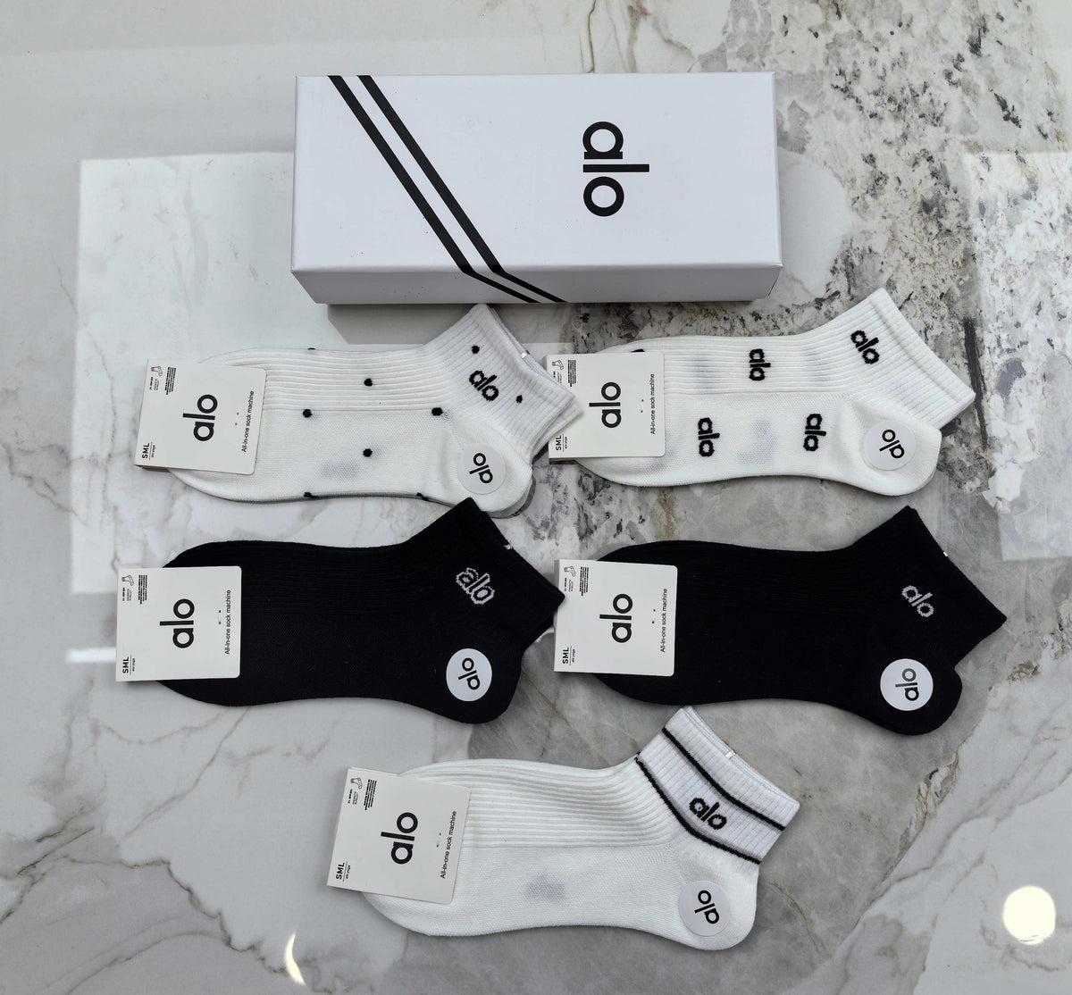 Unbranded Breathable Socks – 5-Pair Pack