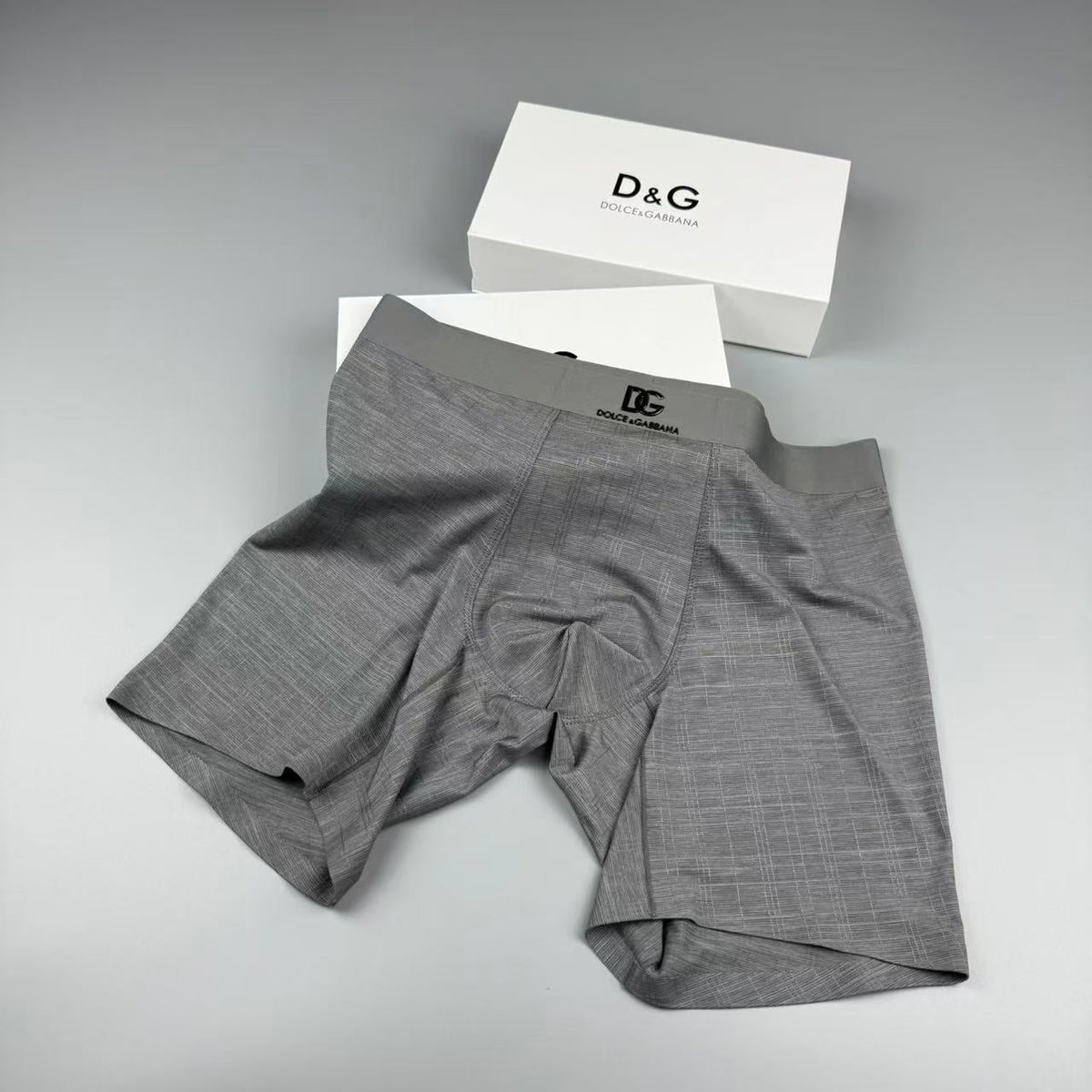 Dolce & Gabbana Clean Logo Details Men's Boxer Briefs - 3-Piece Box