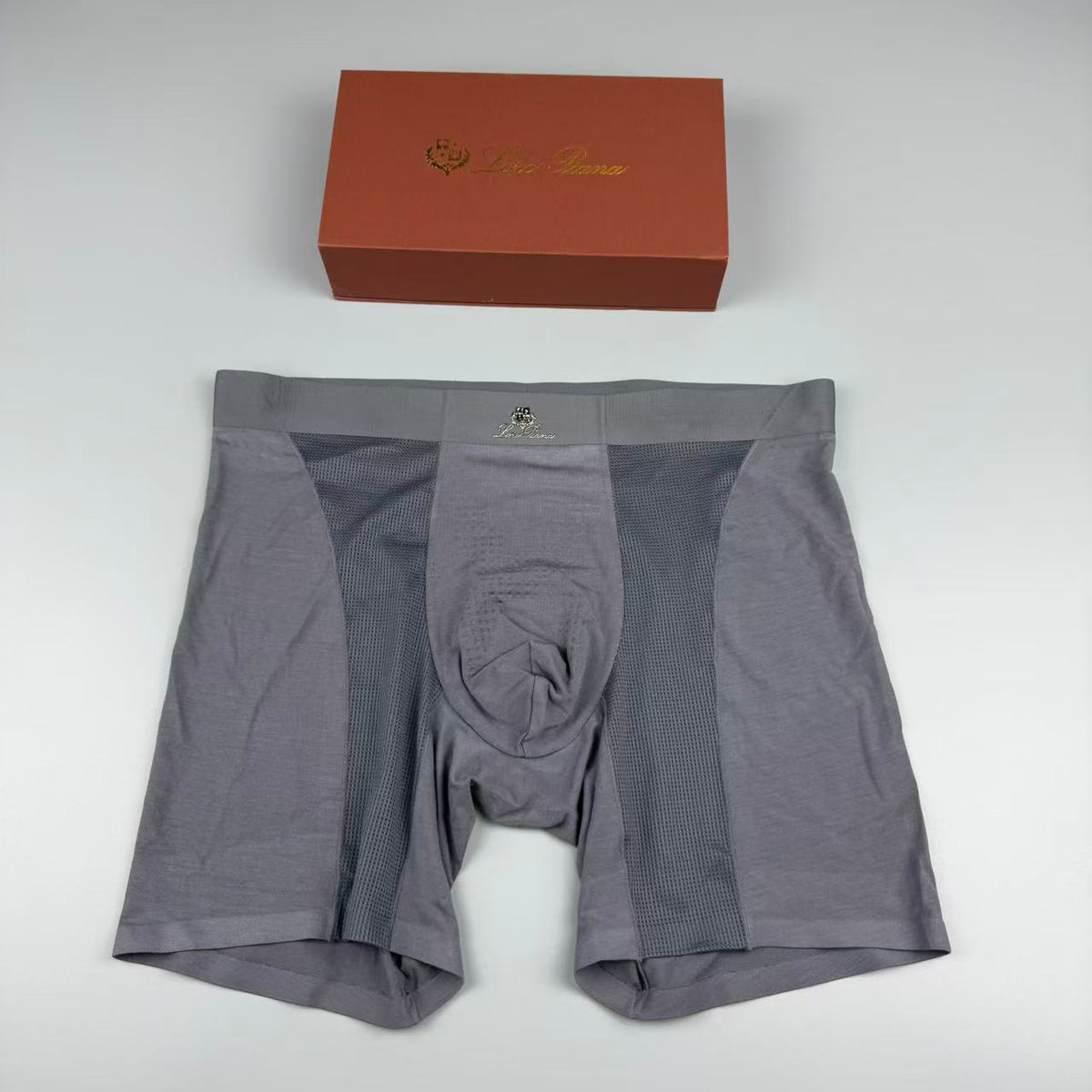 Loro Piana Visible Branded Waistband Or Emblem Details Men's Boxer Briefs - 3-Piece Box