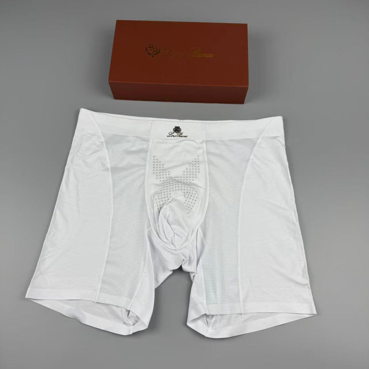 Loro Piana Visible Branded Waistband Or Emblem Details Men's Boxer Briefs - 3-Piece Box