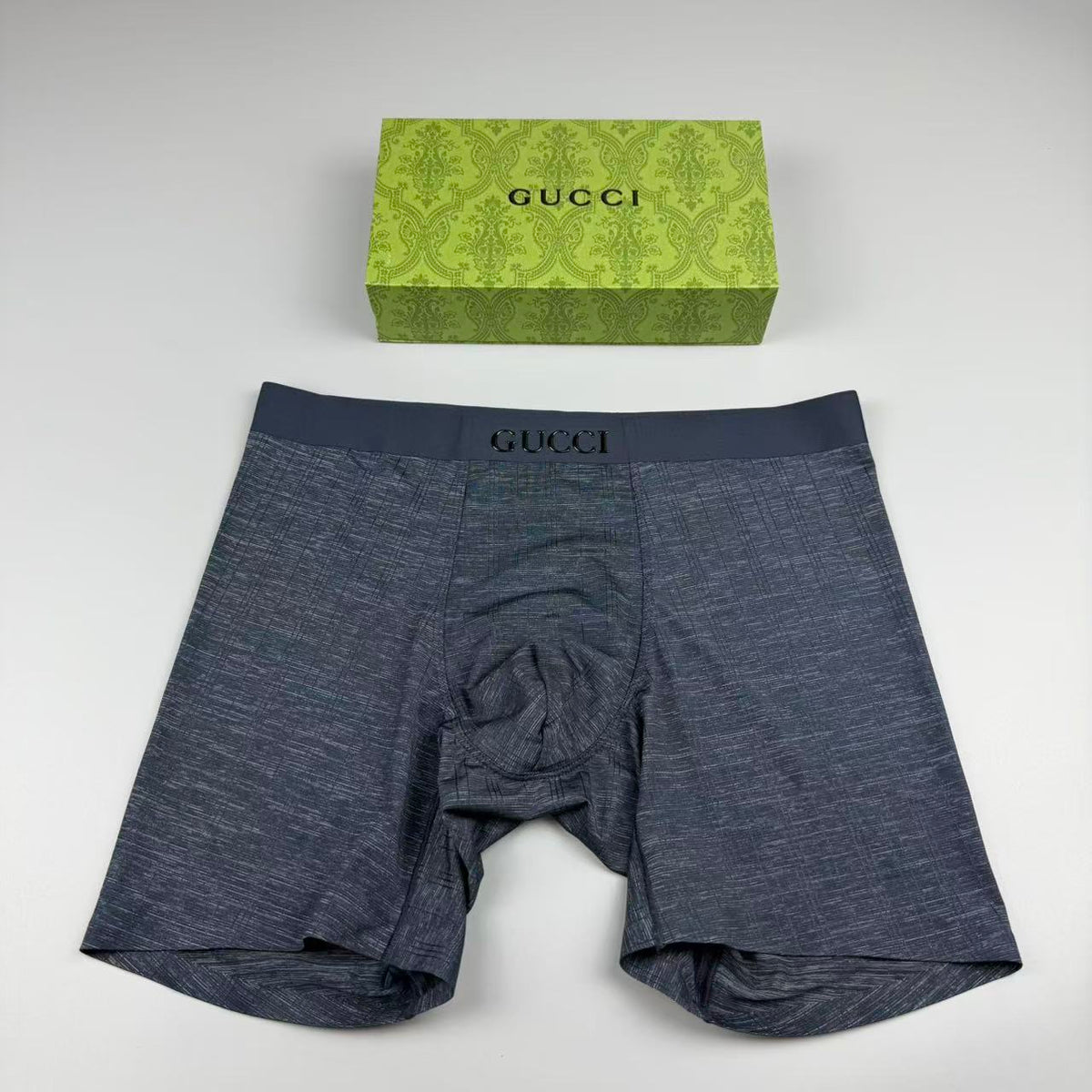 Gucci Visible Branded Waistband Or Emblem Details Men's Boxer Briefs - 3-Piece Box