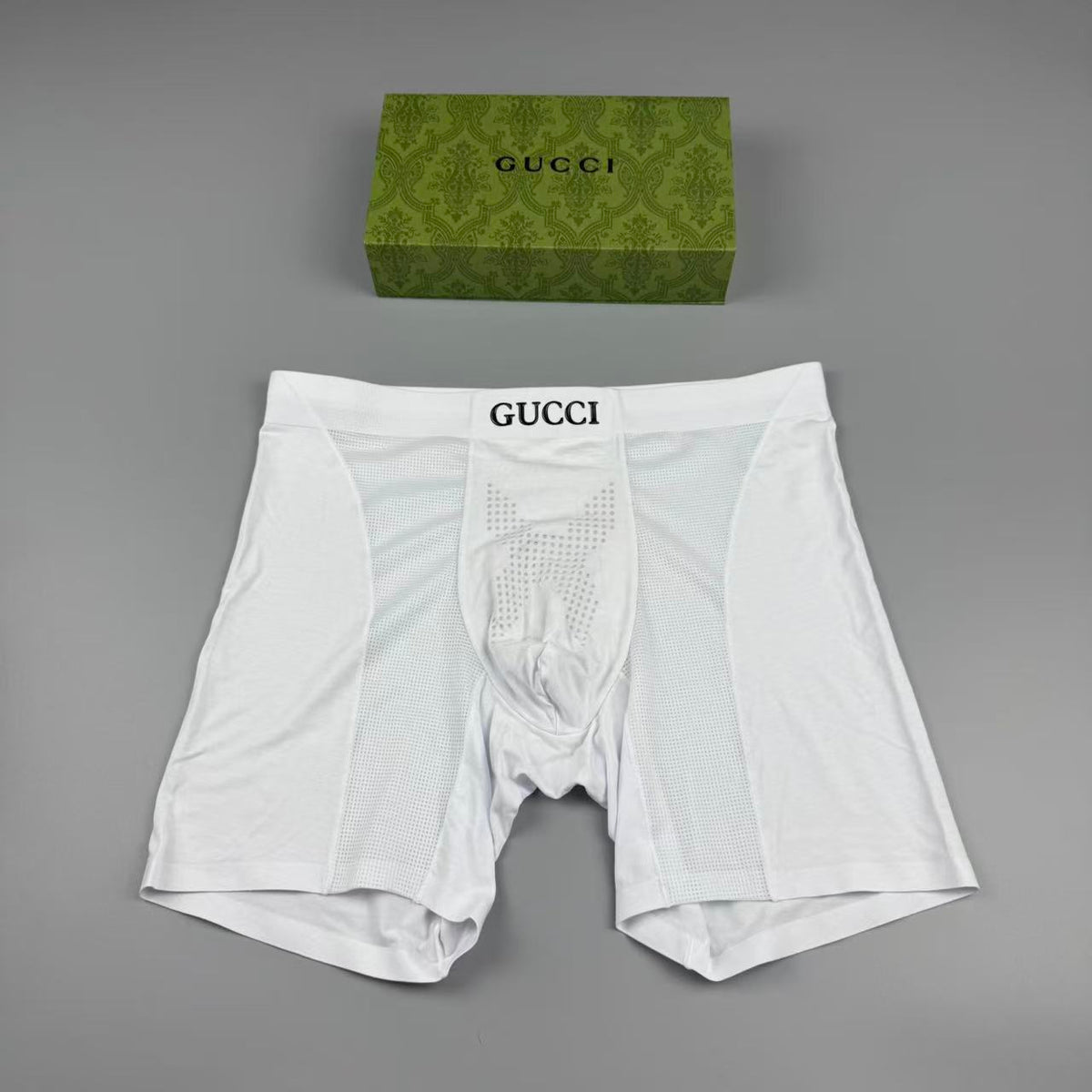 Gucci Logo Detail Men's Boxer Briefs - 3-Piece Box