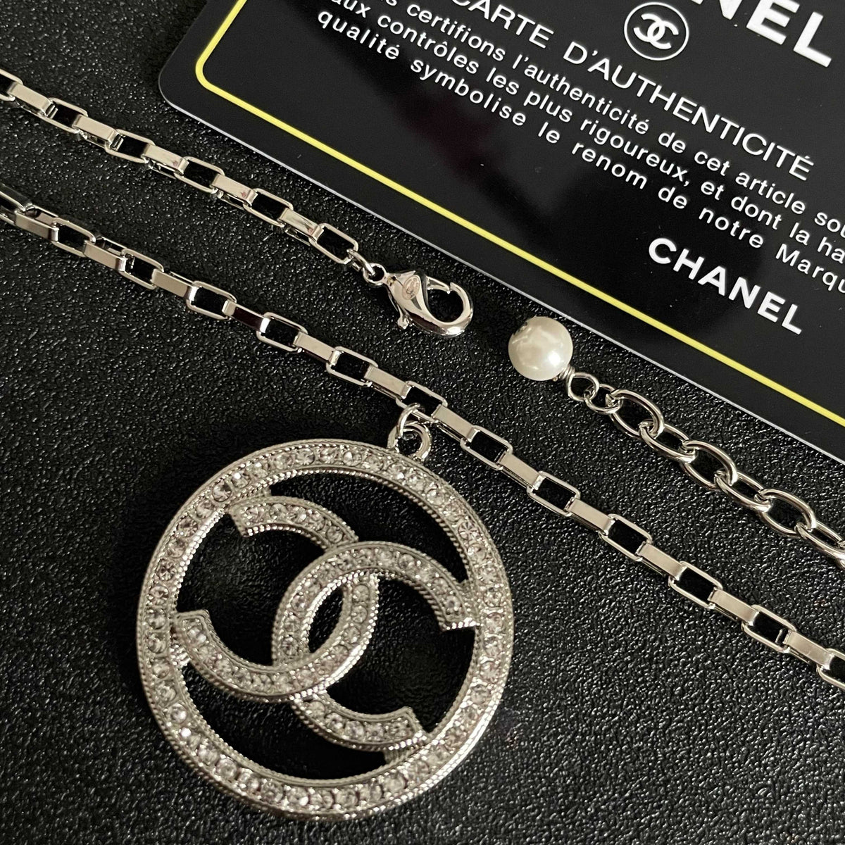 Martin Graham pendant necklace in polished metal-tone – main product view