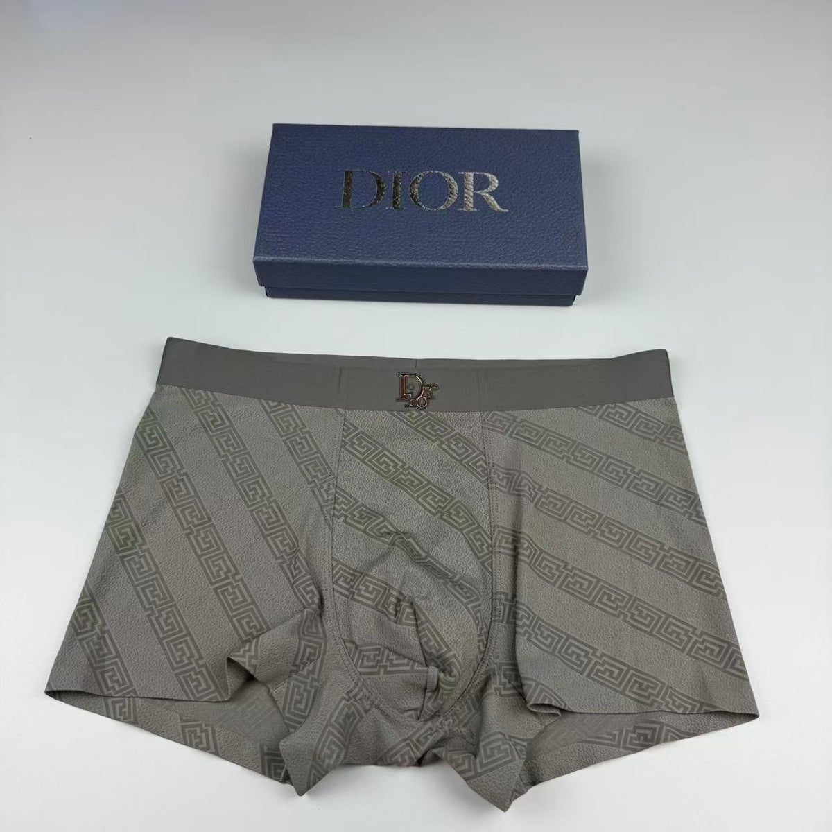 Dior Logo Detail Men's Boxer Briefs - 3-Piece Box