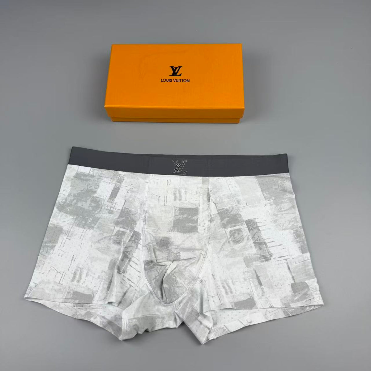 Louis Vuitton Logo Detail Men's Boxer Briefs - 3-Piece Box