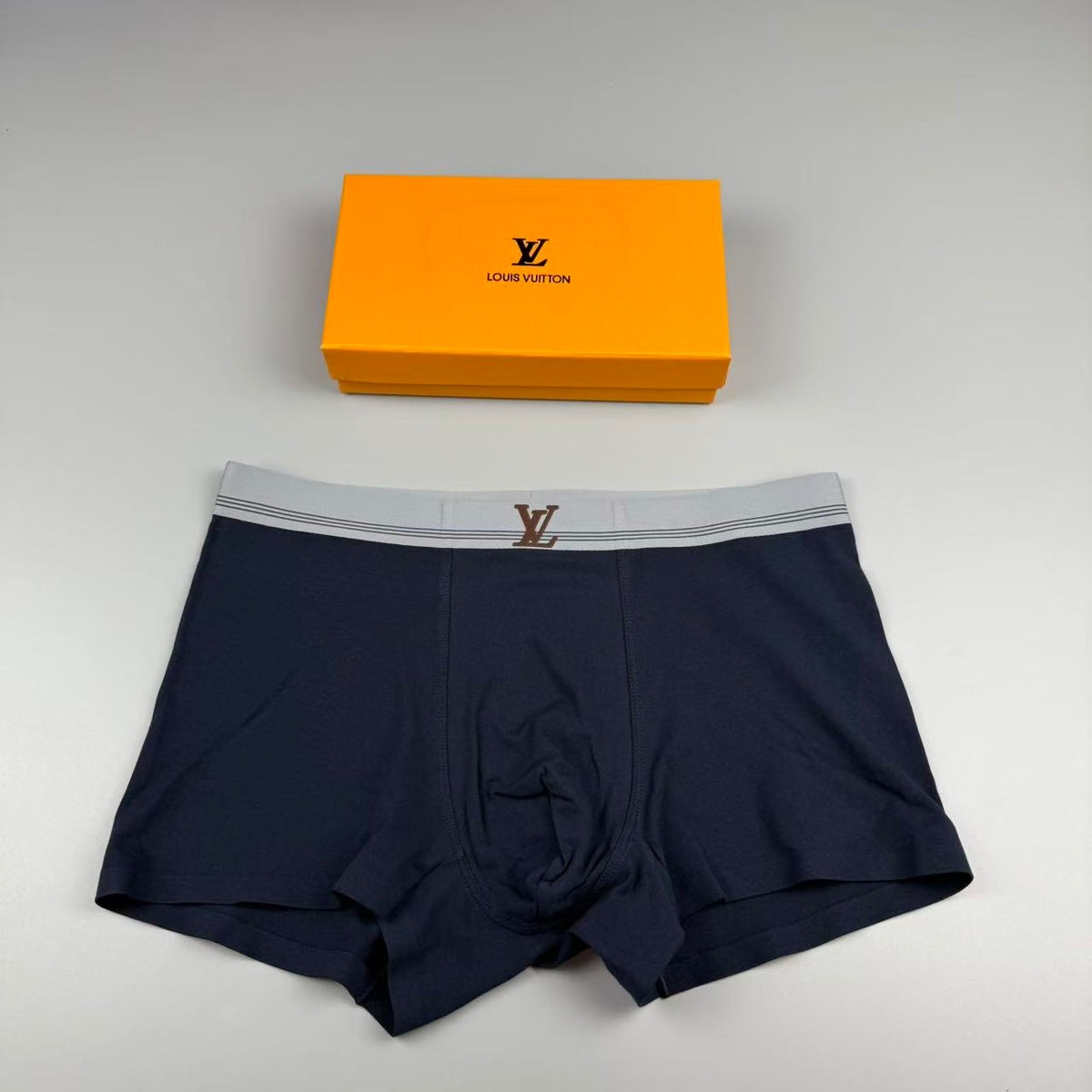 Louis Vuitton Logo Detail Men's Boxer Briefs - 3-Piece Box