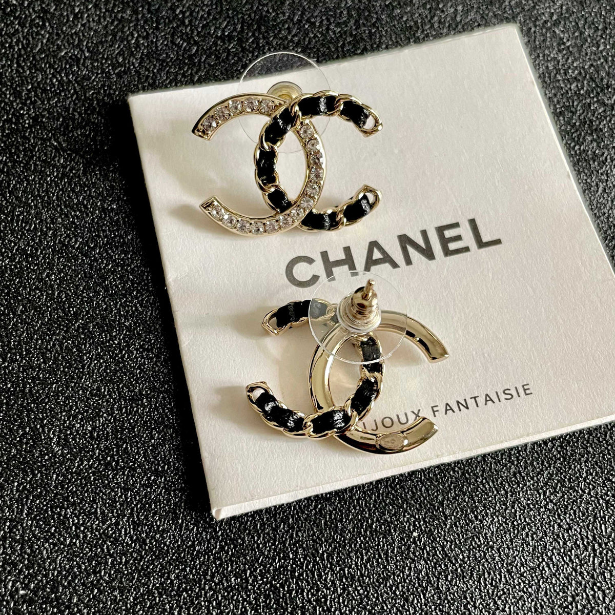 Martin Graham stud earrings in polished metal-tone – main product view
