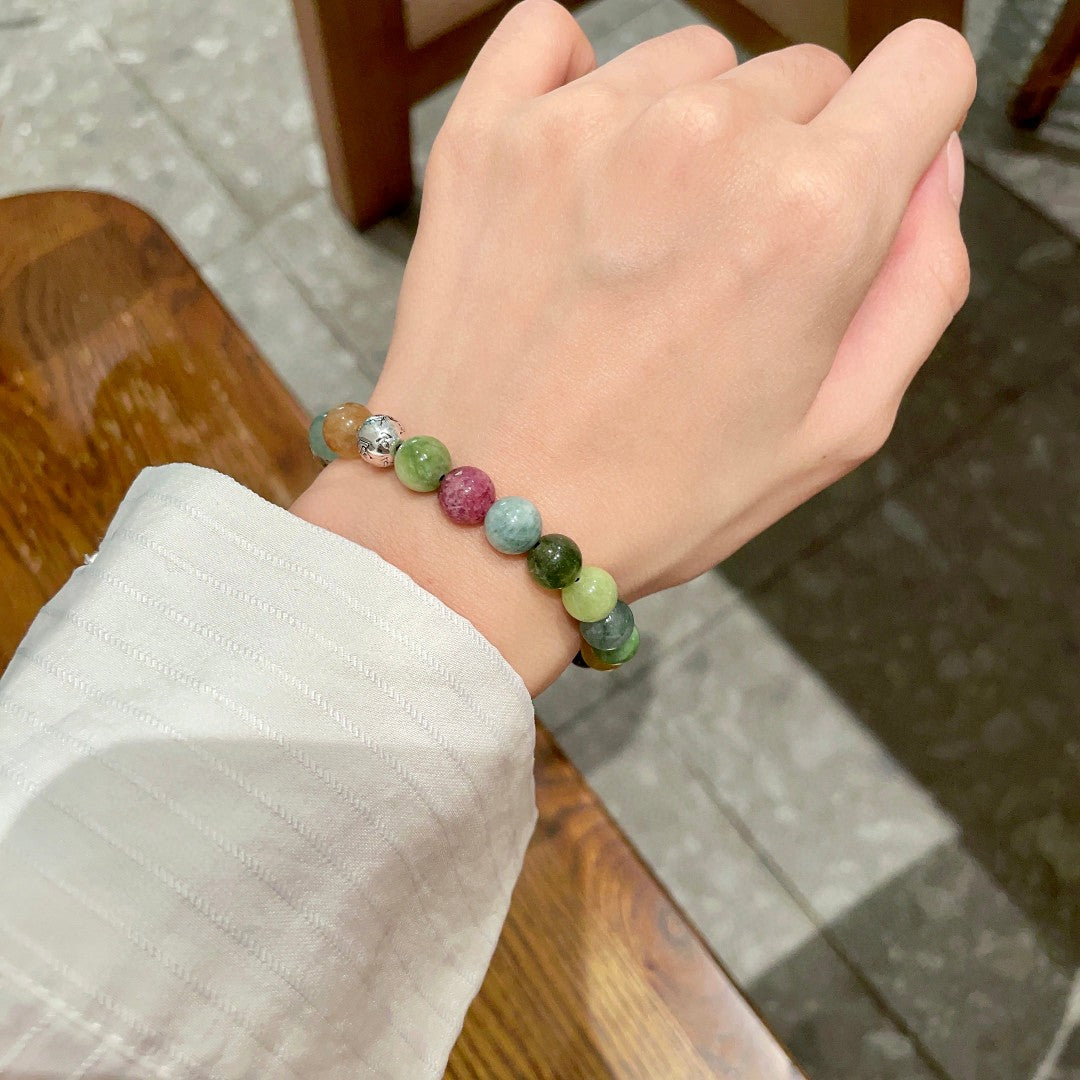 Martin Graham bracelet in polished metal-tone – front product view
