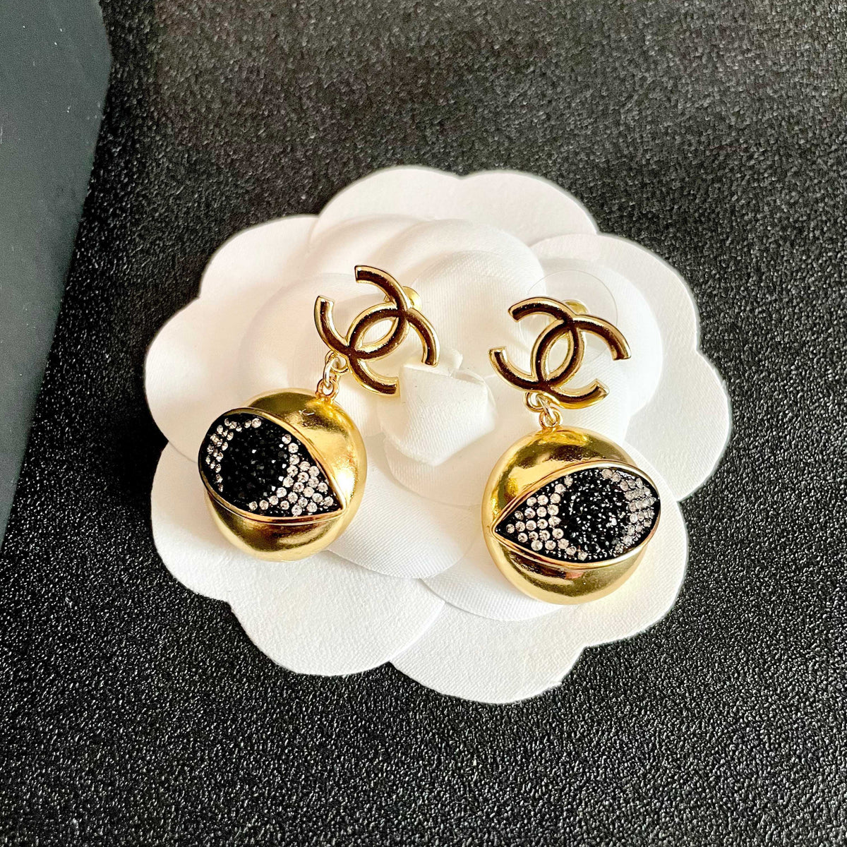 Martin Graham earrings in polished metal-tone – main product view
