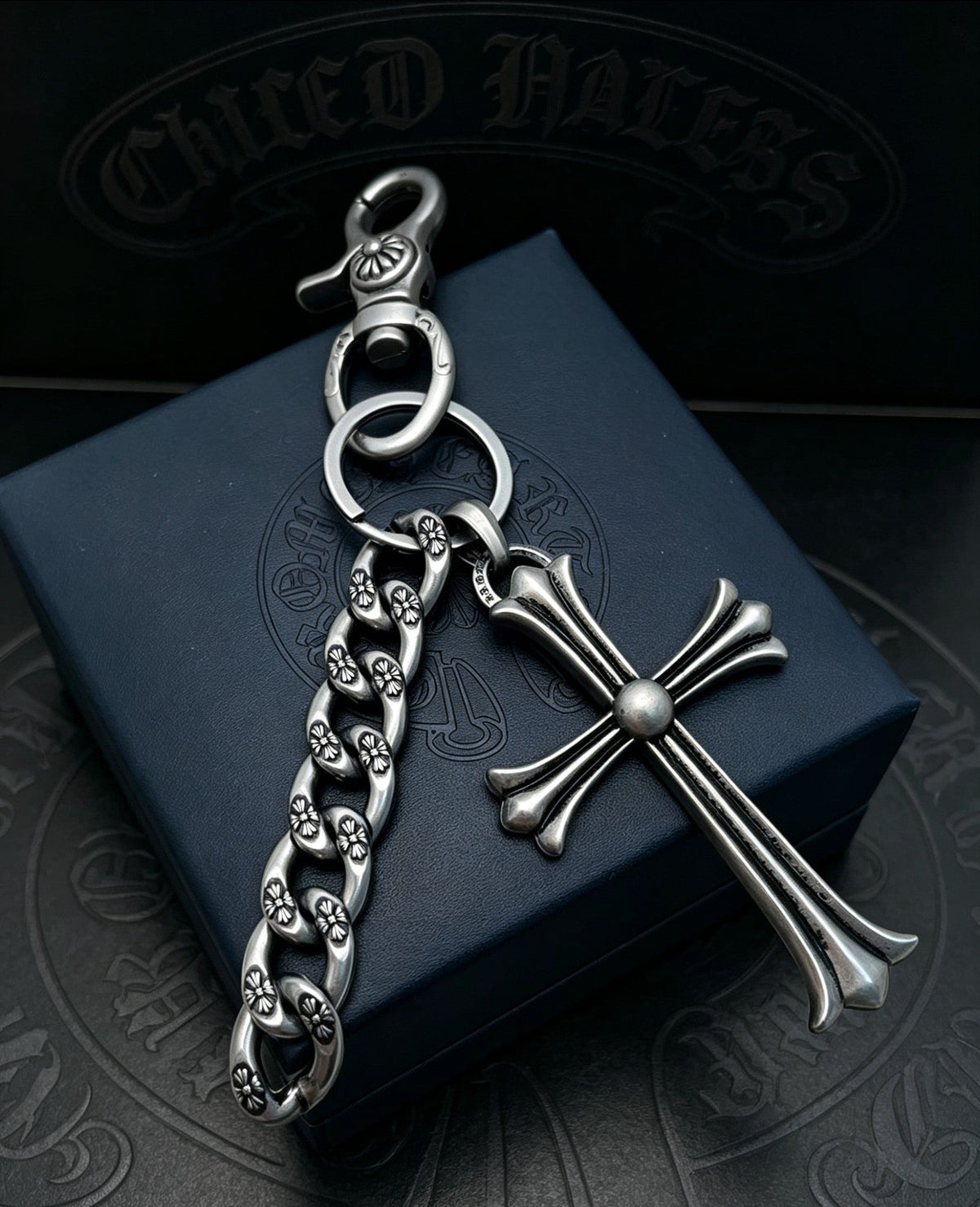Martin Graham chain accessory in polished metal-tone – main product view
