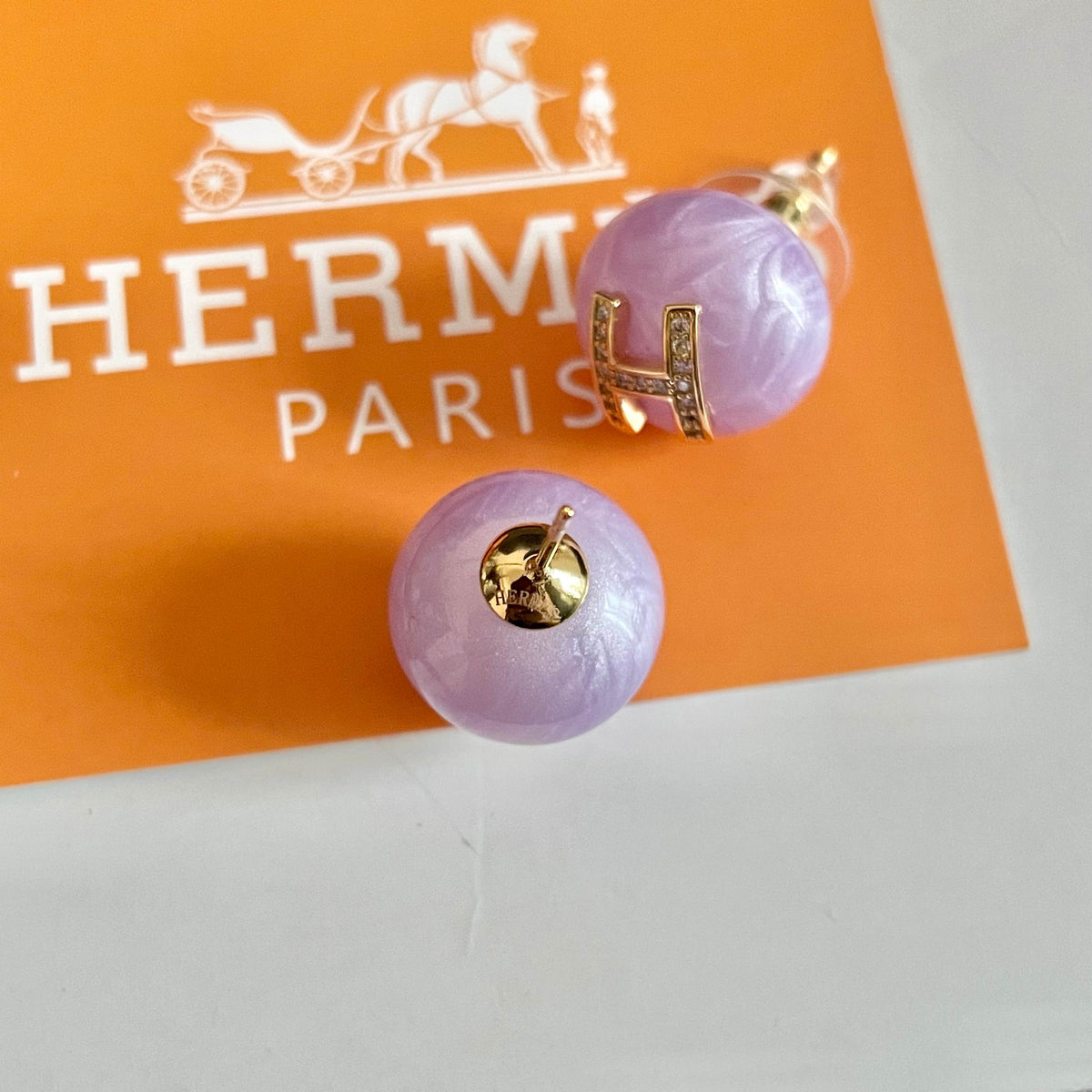 Martin Graham earrings in polished metal-tone – main product view