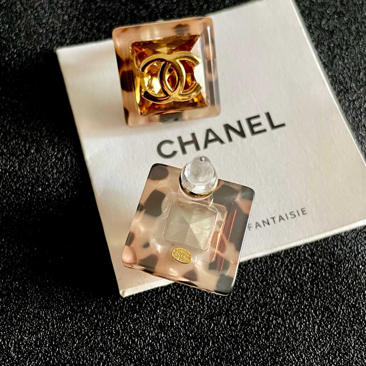 Martin Graham stud earrings in polished metal-tone – main product view