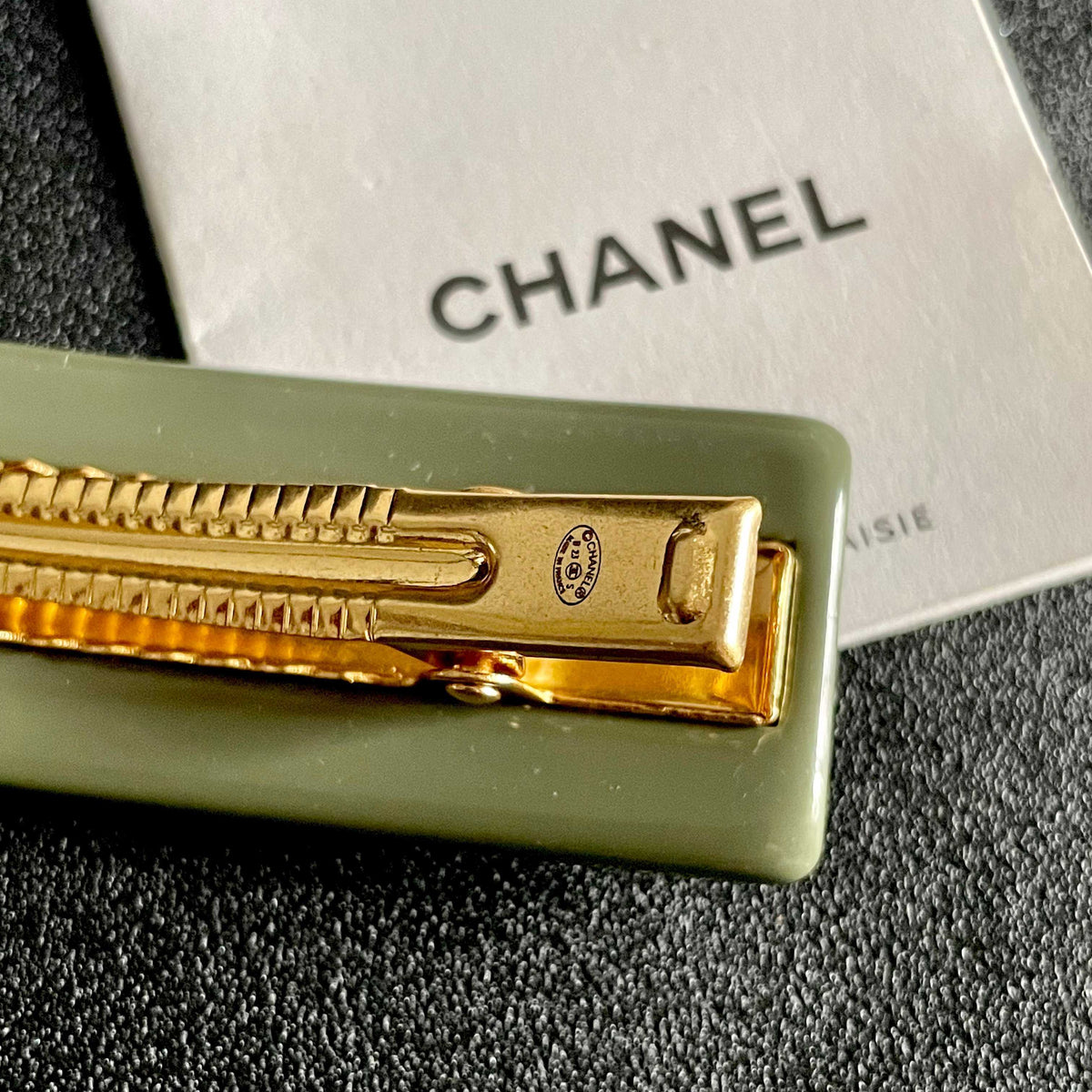 Martin Graham hair accessory in polished metal-tone – main product view