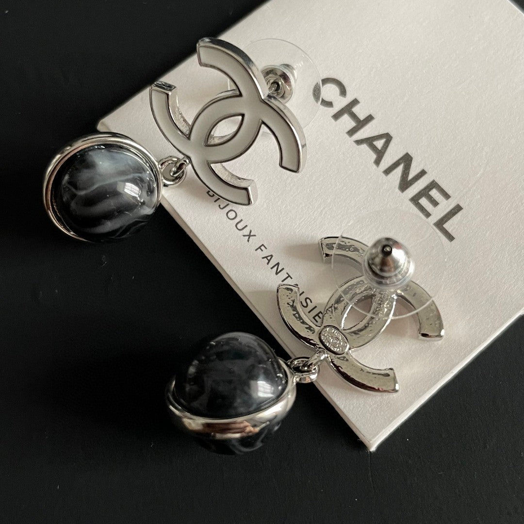 Martin Graham earrings in polished metal-tone – main product view